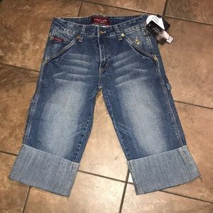 NWT Women’s Baby Phat Capris